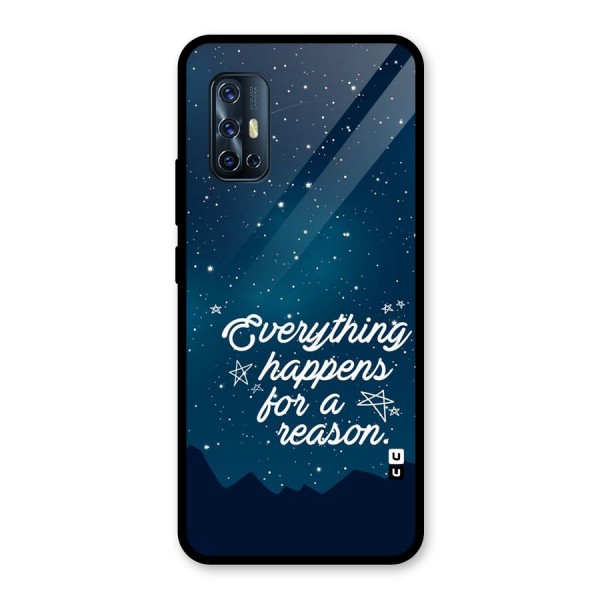 Reason Sky Glass Back Case for Vivo V17