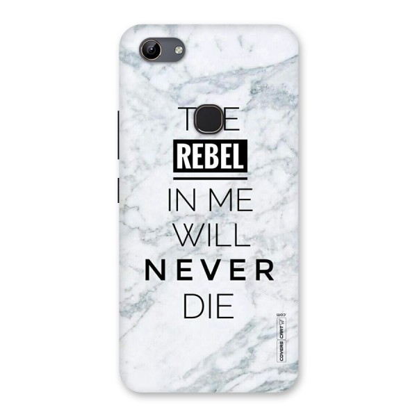 Rebel Will Not Die Back Case for Vivo Y81