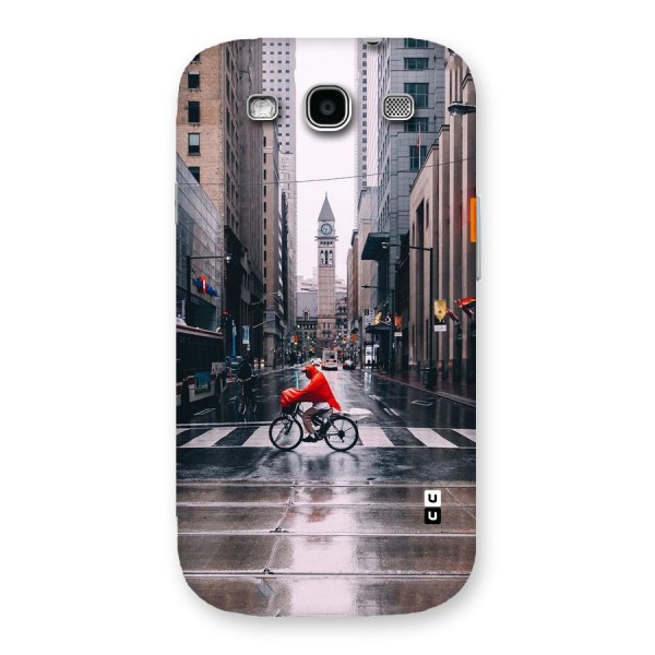 Red Bicycle Street Back Case for Galaxy S3 Neo