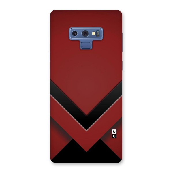 Red Black Fold Back Case for Galaxy Note 9