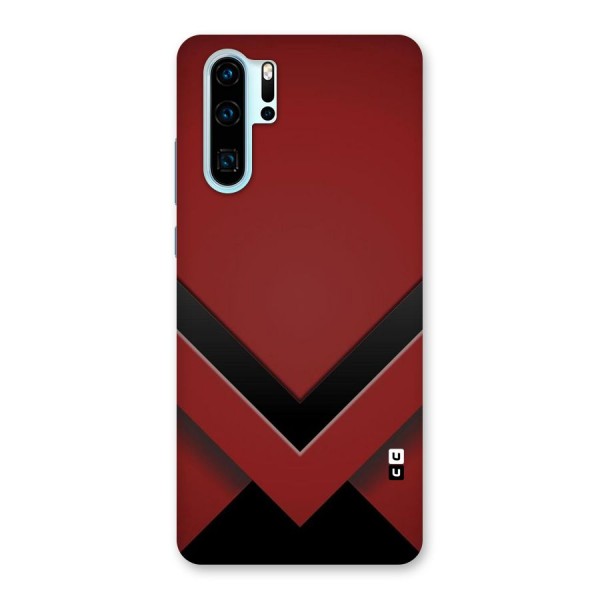 Red Black Fold Back Case for Huawei P30 Pro