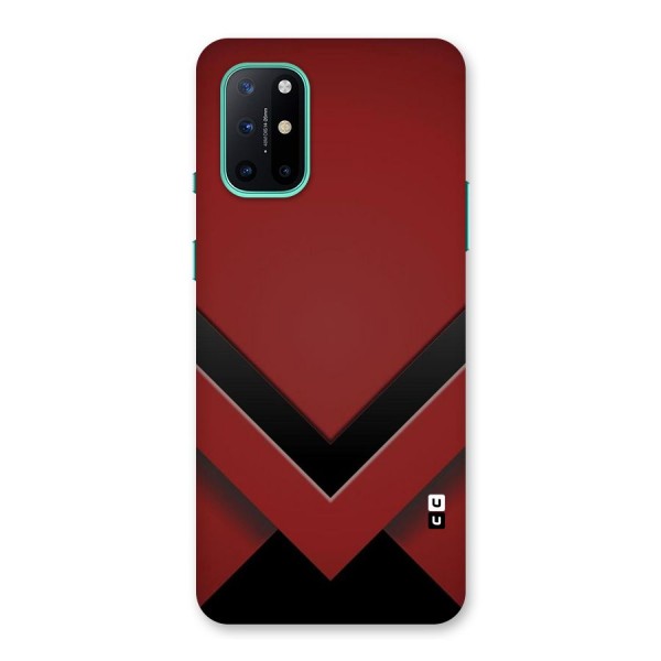 Red Black Fold Back Case for OnePlus 8T