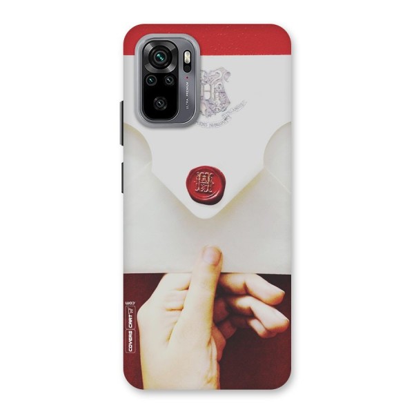 Red Envelope Back Case for Redmi Note 10