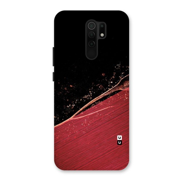 Red Flow Drops Back Case for Redmi 9 Prime