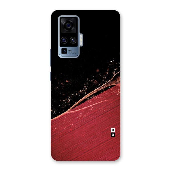 Red Flow Drops Back Case for Vivo X50 Pro