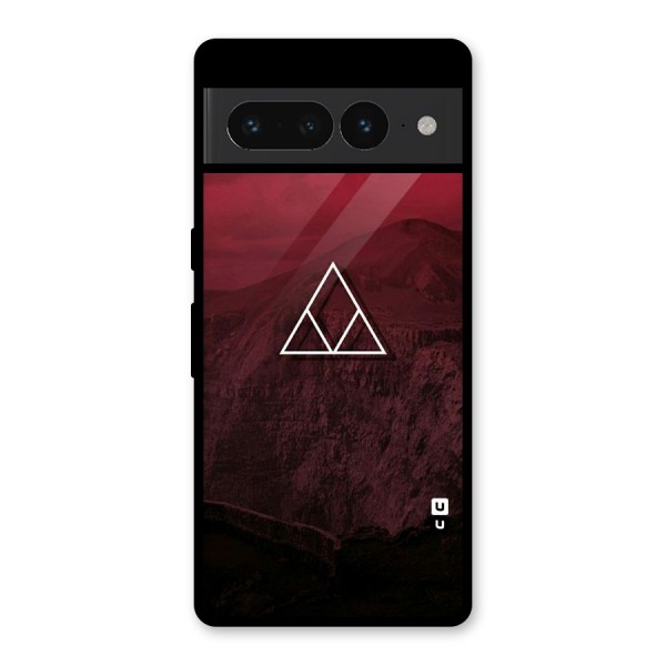 Red Hills Glass Back Case for Google Pixel 7 Pro