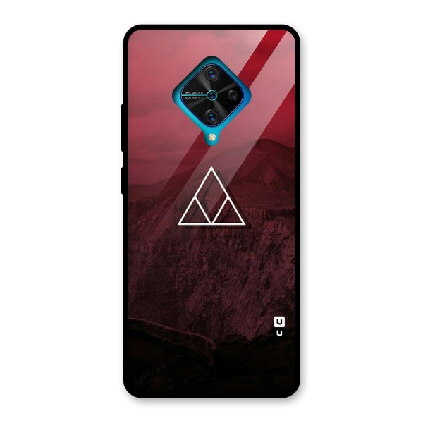 Red Hills Glass Back Case for Vivo S1 Pro