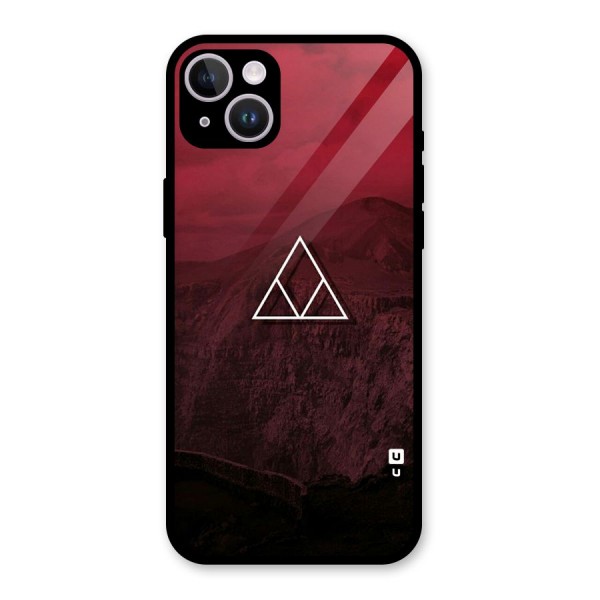 Red Hills Glass Back Case for iPhone 14 Plus