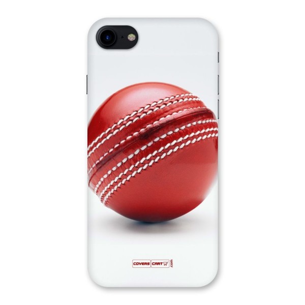 Red International Cricket Ball Back Case for iPhone SE 2020