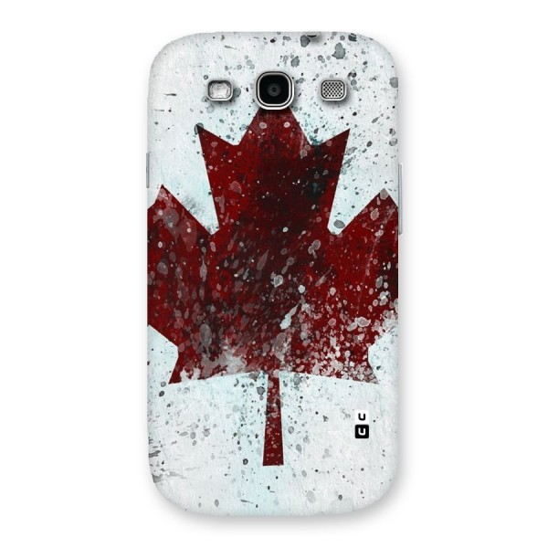 Red Maple Snow Back Case for Galaxy S3 Neo