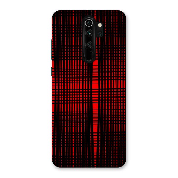 Red Net Design Back Case for Redmi Note 8 Pro