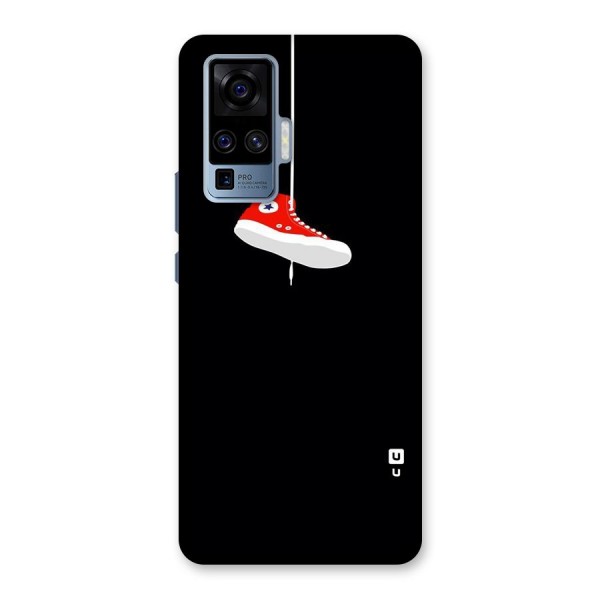 Red Shoe Hanging Back Case for Vivo X50 Pro