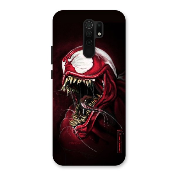 Red Venom Artwork Back Case for Redmi 9 Prime