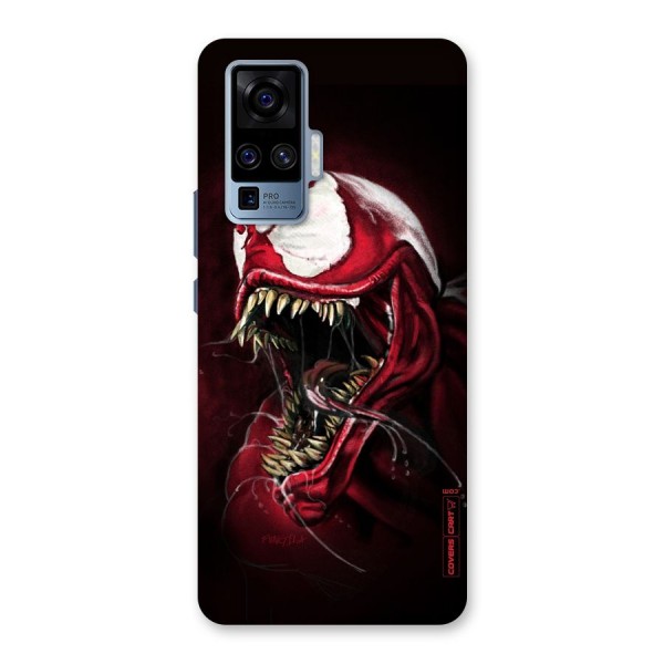 Red Venom Artwork Back Case for Vivo X50 Pro