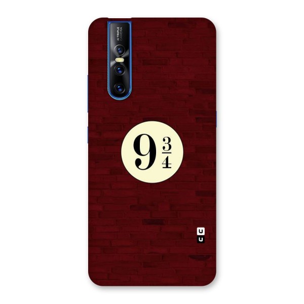 Red Wall Express Back Case for Vivo V15 Pro