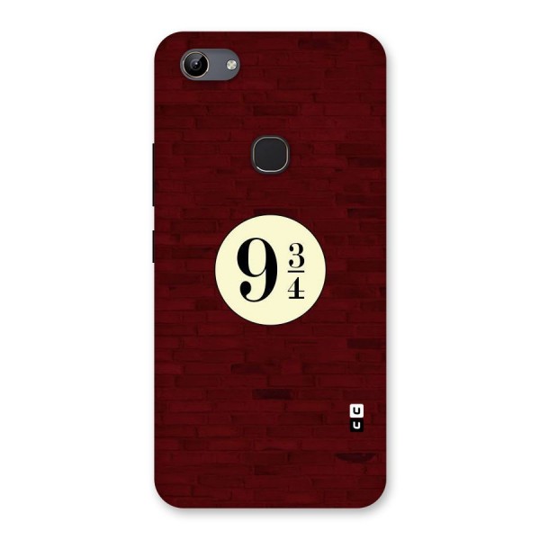 Red Wall Express Back Case for Vivo Y81