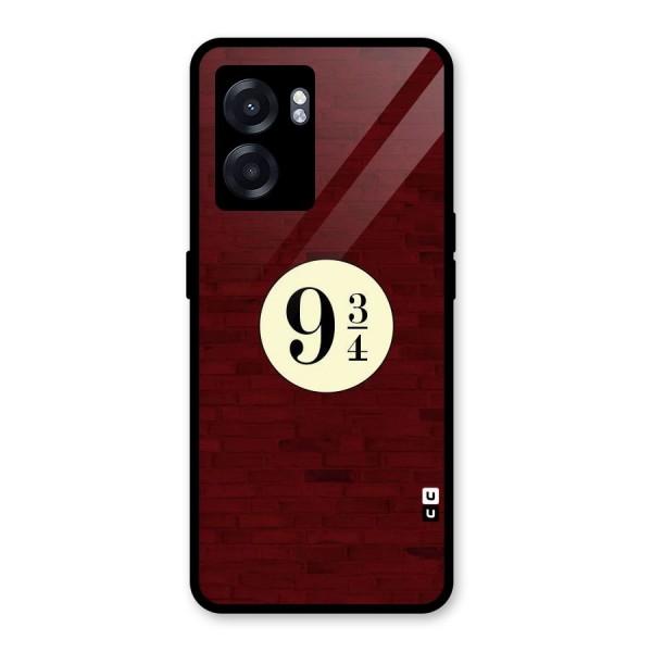 Red Wall Express Glass Back Case for Oppo K10 (5G)