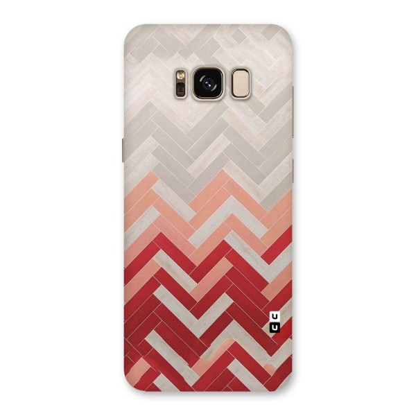 Reds and Greys Back Case for Galaxy S8