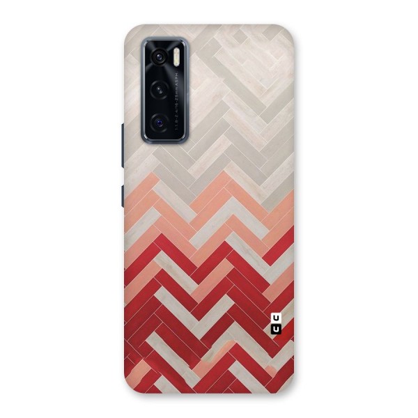 Reds and Greys Back Case for Vivo V20 SE