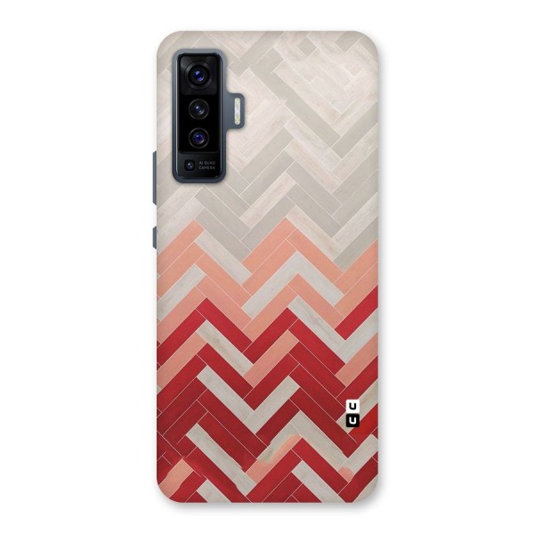 Reds and Greys Back Case for Vivo X50