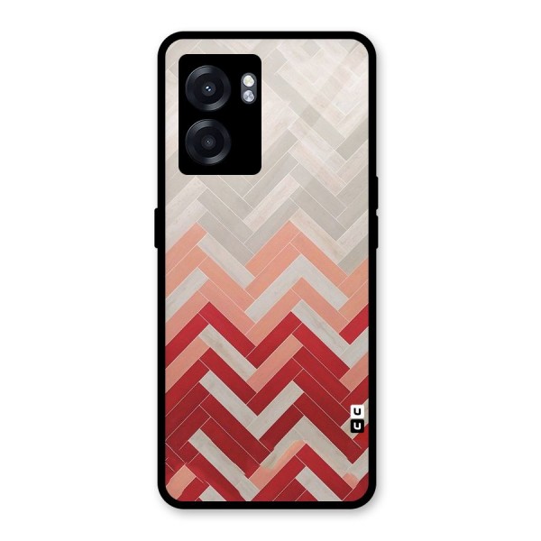 Reds and Greys Glass Back Case for Oppo K10 (5G)