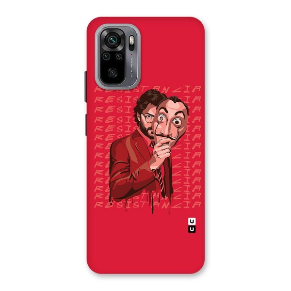 Resistancia Professor Art Back Case for Redmi Note 10