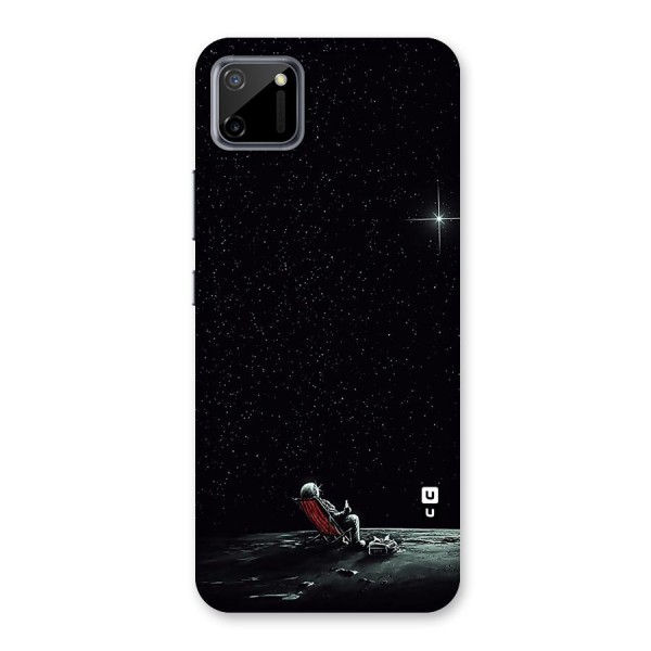 Resting Spaceman Face Back Case for Realme C11