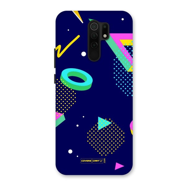 Retro Abstract Back Case for Redmi 9 Prime