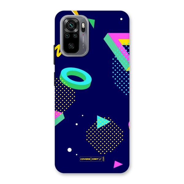 Retro Abstract Back Case for Redmi Note 10