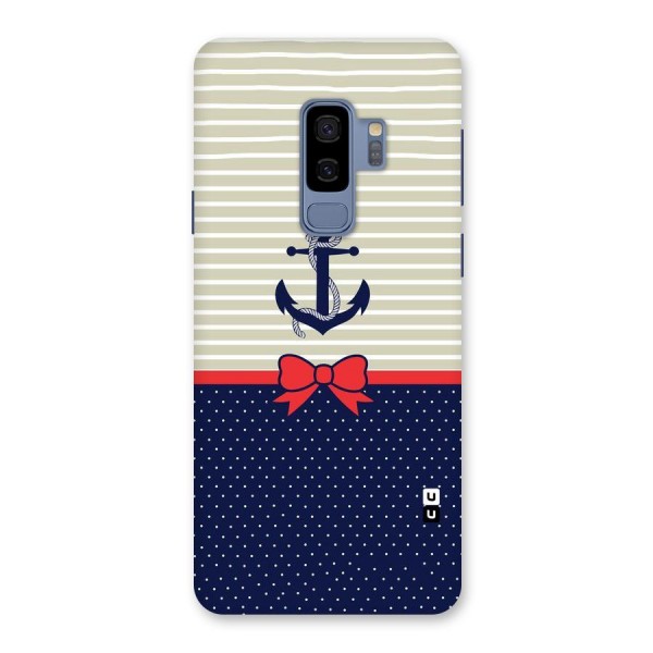 Ribbon Anchor Back Case for Galaxy S9 Plus