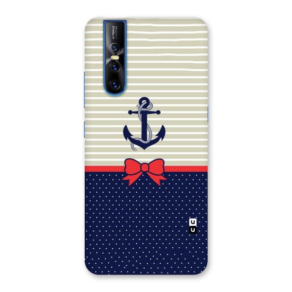 Ribbon Anchor Back Case for Vivo V15 Pro