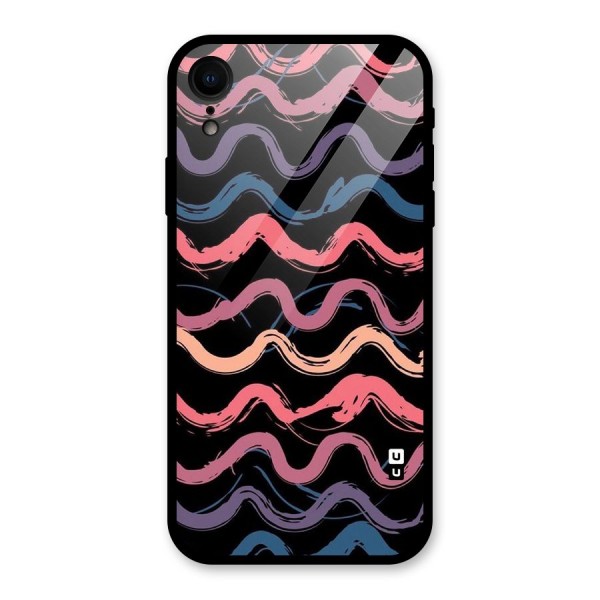 Ribbon Art Glass Back Case for XR