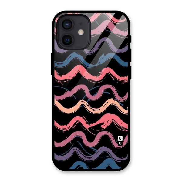 Ribbon Art Glass Back Case for iPhone 12