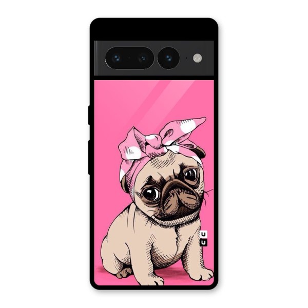 Ribbon Doggo Glass Back Case for Google Pixel 7 Pro