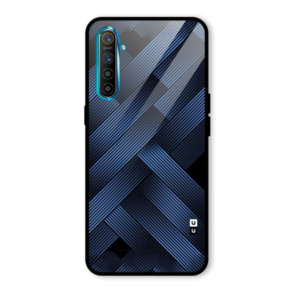 Ribbon Stripes Glass Back Case for Realme XT