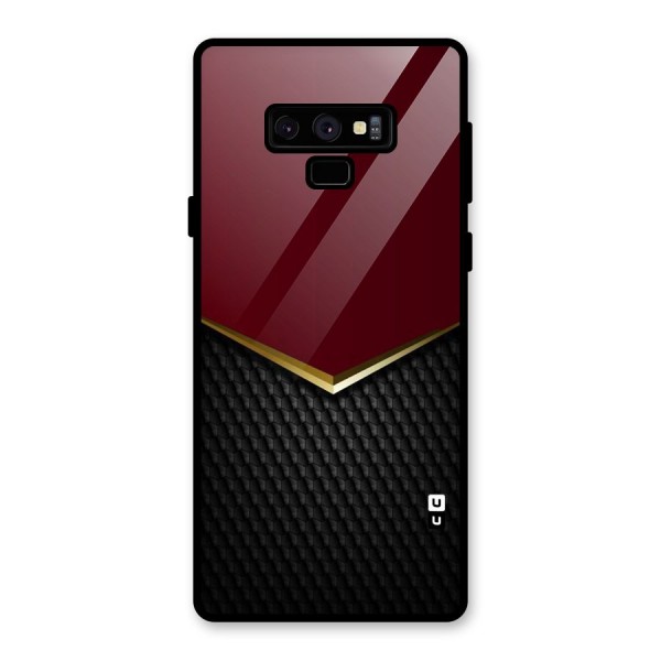 Rich Design Glass Back Case for Galaxy Note 9