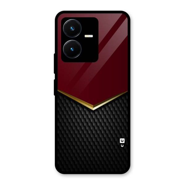 Rich Design Glass Back Case for Vivo Y22