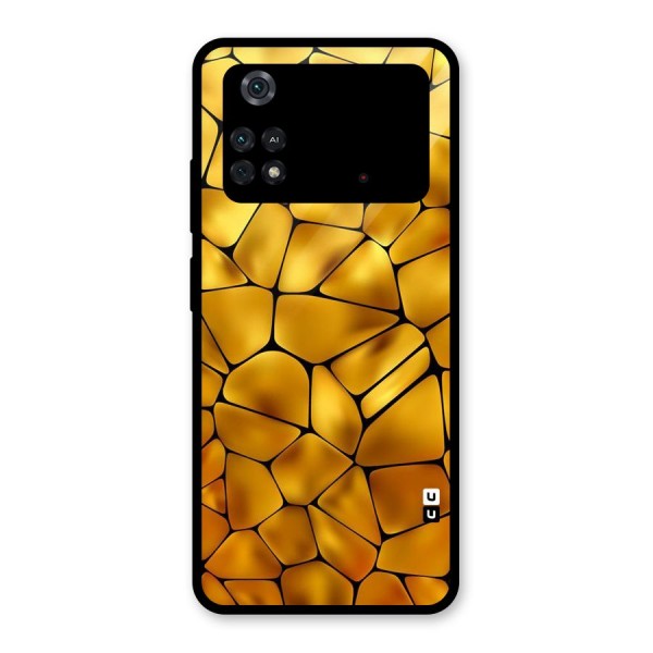 Rich Rocks Glass Back Case for Poco M4 Pro 4G