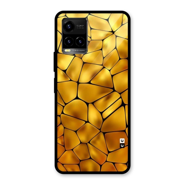 Rich Rocks Glass Back Case for Vivo Y21 2021