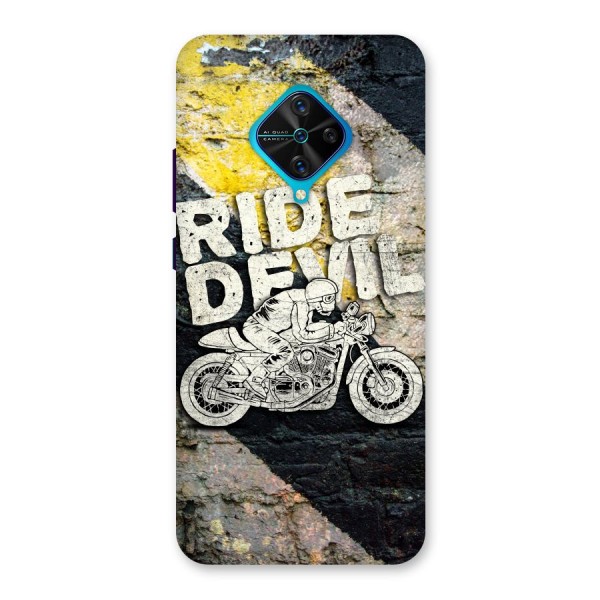 Ride Devil Back Case for Vivo S1 Pro