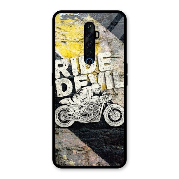 Ride Devil Glass Back Case for Oppo Reno2 Z