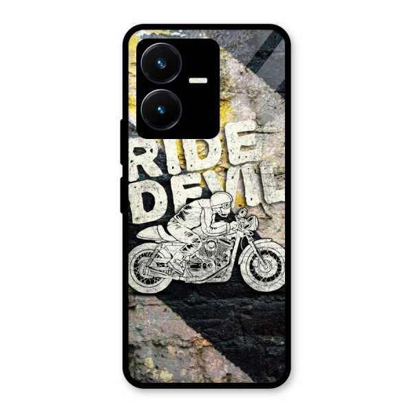 Ride Devil Glass Back Case for Vivo Y22