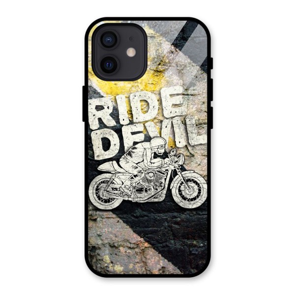 Ride Devil Glass Back Case for iPhone 12