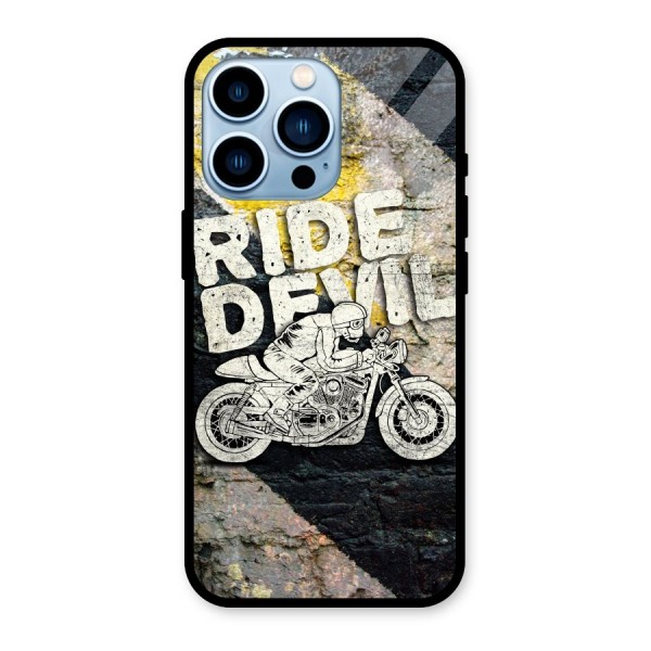 Ride Devil Glass Back Case for iPhone 13 Pro