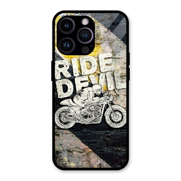 Ride Devil Glass Back Case for iPhone 14 Pro Max