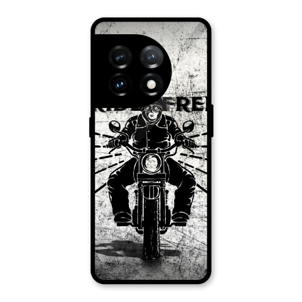 Ride Free Glass Back Case for OnePlus 11