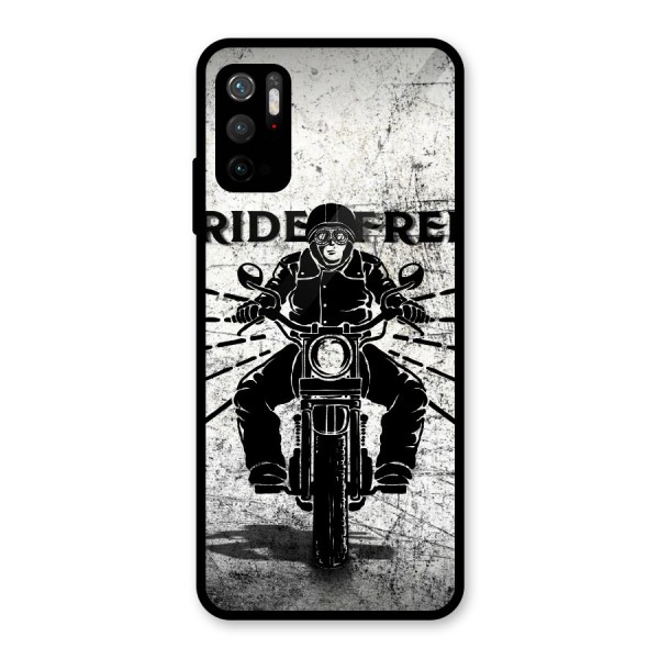 Ride Free Glass Back Case for Poco M3 Pro 5G