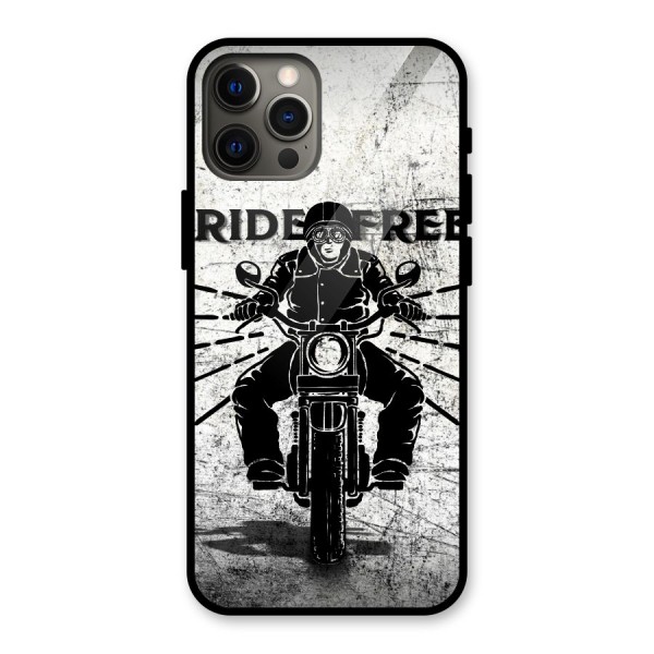 Ride Free Glass Back Case for iPhone 12 Pro Max