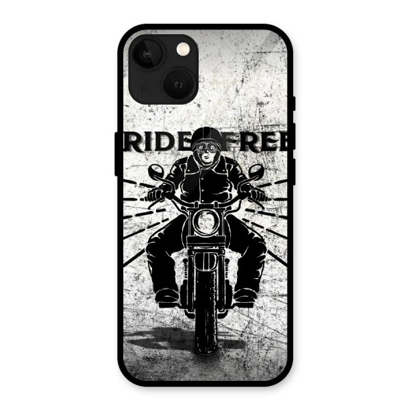 Ride Free Glass Back Case for iPhone 13