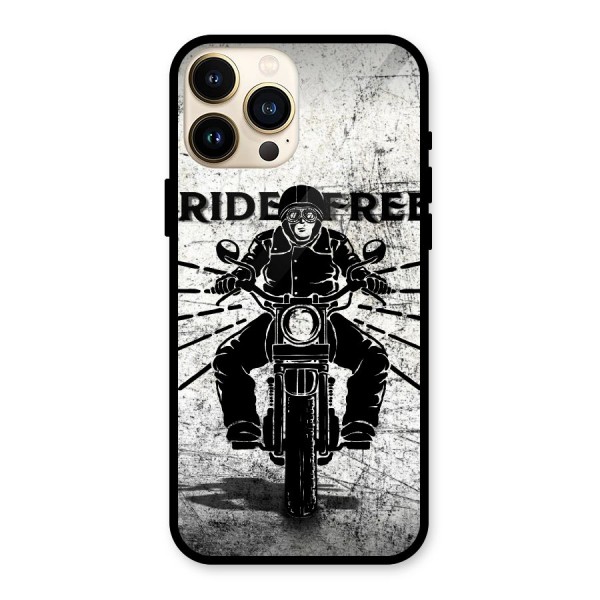 Ride Free Glass Back Case for iPhone 13 Pro Max